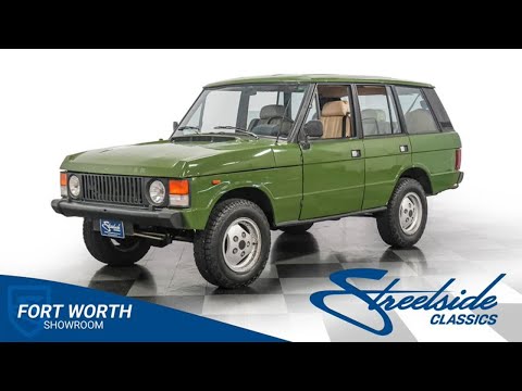 1983 Land Rover Range Rover (CC-1970306) for sale in Ft Worth, Texas