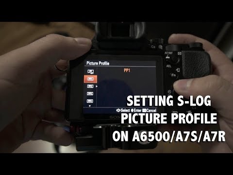 How to Set S-Log Picture Profiles on the A6500/A7S/A7R | My Favourite Profiles for Sony Mirrorless