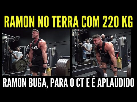 RAMON ASSUSTA TODO MUNDO E É APALUDIDO NO CT