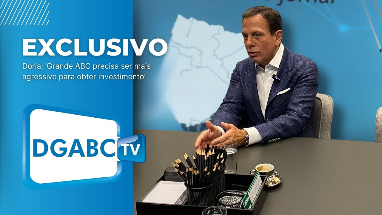 João Doria analisa o papel do Grande ABC no cenário político e econômico
