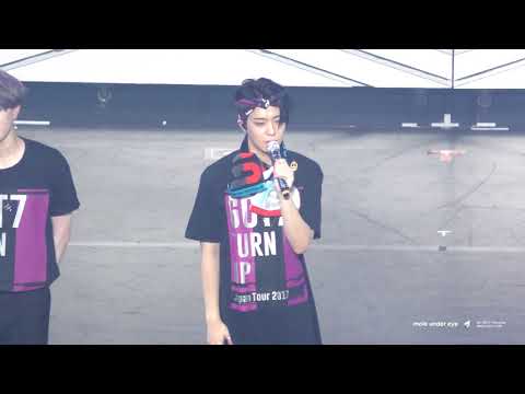 171111 Turn Up in Fukuoka Closing message (YOUNGJAE FOCUS)