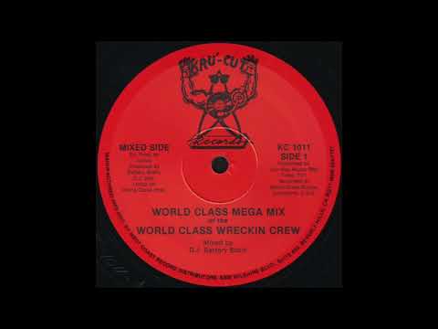 WORLD CLASS MEGA MIX Mixed Side * D.J. Battery Brain * Kru-Cut Records KC1011