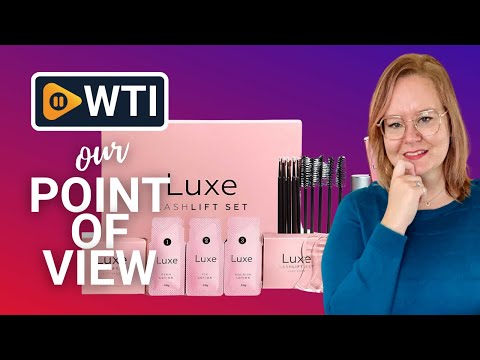 Luxe Cosmetics - Pro Eyelash Lift Kit: Effortless Glamour - WTI product video review
