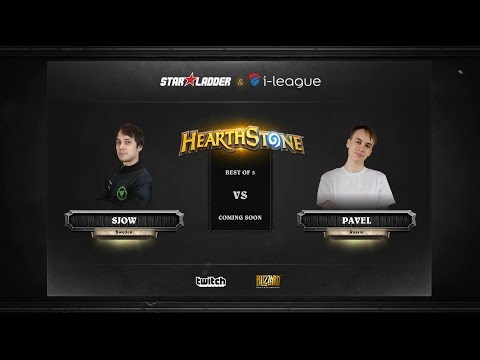[EN] SjoW vs Pavel | SL i-League Hearthstone StarSeries Season 3 (18.05.2017)