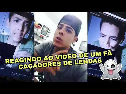 RENATO GARCIA REAGINDO AO VÍDEO DE UM FÃ