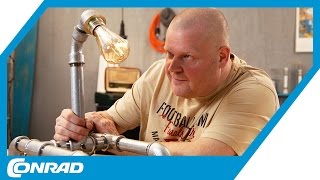 Stehlampe aus Gusseisen DIY mit Verlosung - Smart DIYs mit Stefan | Conrad
