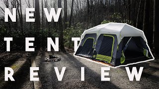 Ultimate Camping Comfort with the CORE 10 Person Lighted Instant Cabin Tent | Setup in 2 Minutes!