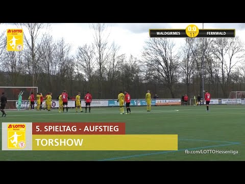 Torshow 5. Spieltag LOTTO Hessenliga 2021/2022 - Aufstiegsrunde