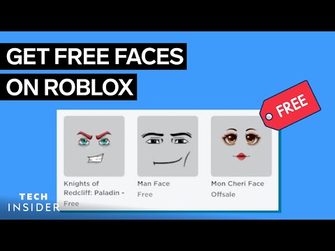 Robloxで顔を無料で取得する方法 (How To Get Free Faces On Roblox)