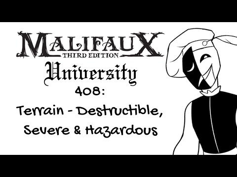 OLD Malifaux U408 - Terrain: Destructible, Severe & Hazardous