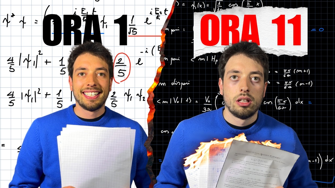 Sopravvivo a 7 Esami di Fisica Quantistica in 12 Ore