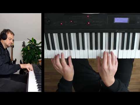 The White Horse von Jürgen Moser aus Rock Piano 1 - Mobiler Musikunterricht Regensburg -