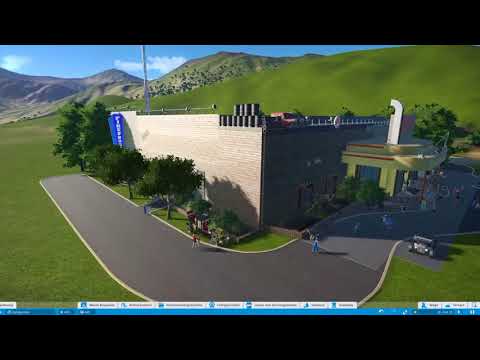 Van Helsing's Factory (Movie Park Germany) Nachbau Planet Coaster ThrillTobi