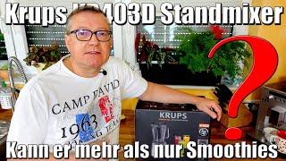 KRUPS KB403D Standmixer – Kann er mehr als nur Smoothies? | Willi-0815