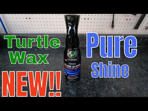 Turtle Wax Hybrid Solutions Pure Shine Misting Detailer!! Acrylic Polymer/Graphene Infused!