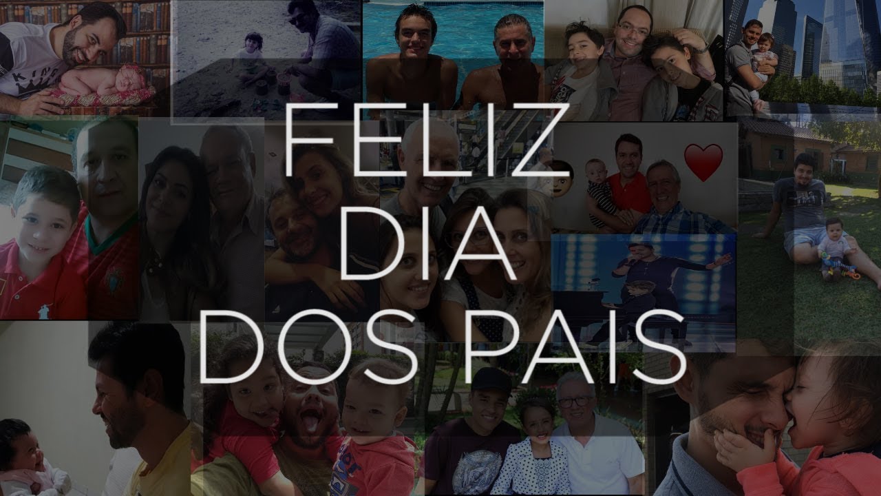 Leitores enviam fotos para homenagear Dia dos Pais; veja vídeo