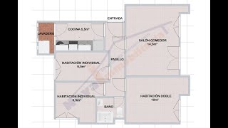 Piso en venta en Sant Vicenç dels Horts. Para reformar, bien distribuido y en zona muy tranquila.