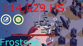 Thronefall | Frostsee | 114,629 High Score | 9 Mutators | v1.61