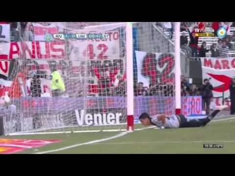 Fecha 14 - River Plate 2 - Union 0 - Torneo Inicial 2012