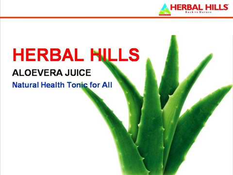 Aloe vera herbal health juice - for healthy digestion
