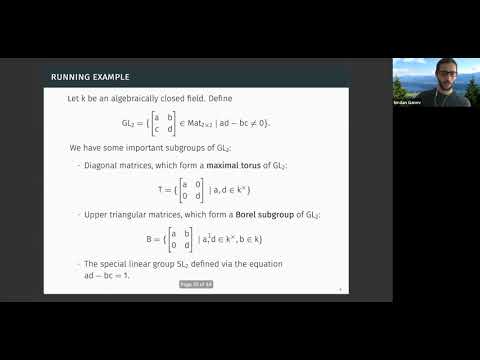 Algebraic Groups -- Lecture 1