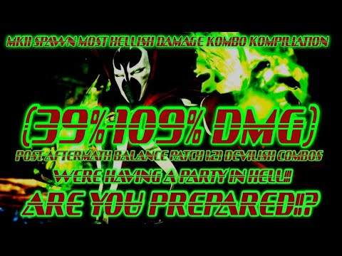 "THE EMPEROR OF HEAVEN AND HELL" Mk11 Spawn Highest Damage Combo Compilation (ALL VARIATIONS)