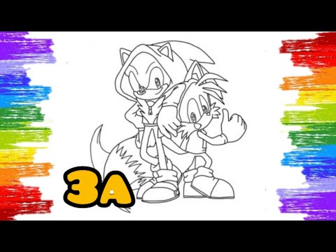 Sonic & Friends Coloring Pages/ Alan Walker- Fade [NCS Release]