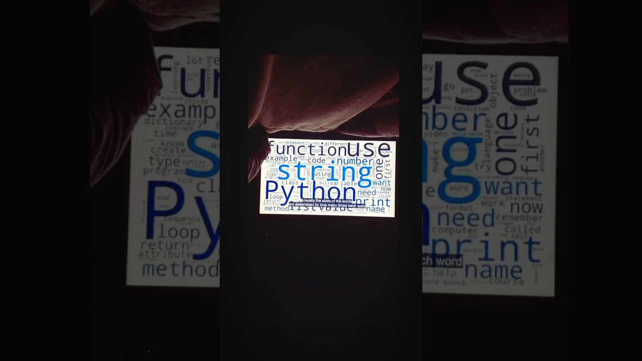 Word Cloud #study #wordcloud #datascience  #shortsfeed #shortvideos