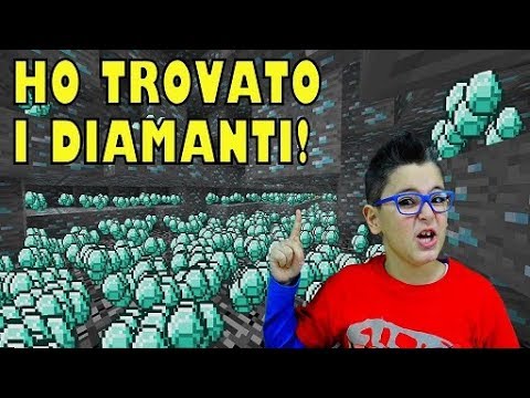 HO TROVATO I DIAMANTI! MINECRAFT ITA EP.2 - Leo Toys