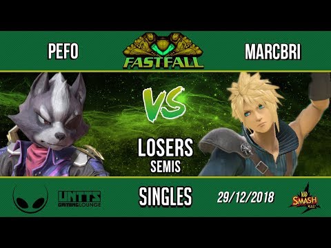 [Fastfall I] Pefo (Wolf) vs Marcbri (Cloud, Wolf) Losers Semis - SSBU