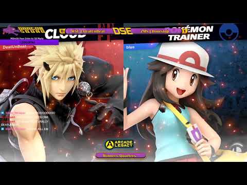 ZMS|Doorstop (Pokemon Trainer) Vs WSU|DeatUnBeat (Cloud) AL 61 Winners Quarters