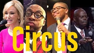 Church Circus: Paula White Brian Carn Juanita Bynum  Justin Bieber Ariana Grande