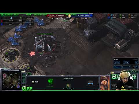 ViBE - Coaching with ChibiMiharu - Masters 3 ZvT and ZvZ