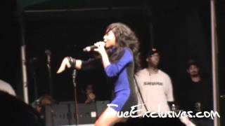 Melanie Fiona Performs "Somebody Come Get Me" &amp; "Ayo" LIVE Central Park Summerstage
