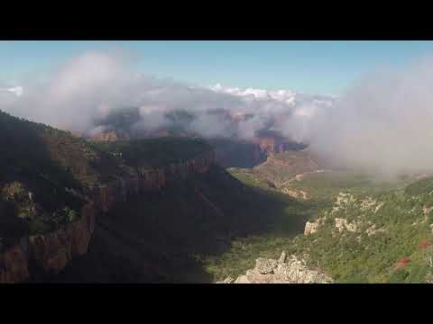 Canyon Clouds Timelapse HD