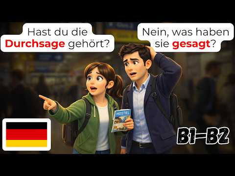 🇩🇪 Learn German in 29 Minutes: 60+ Public Transport Phrases You Need (B1-B2)