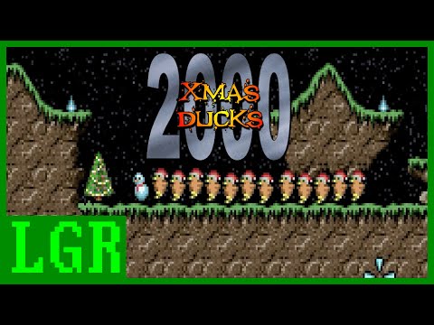 The Holiday Lemmings-like Feel of Xmas Ducks 2000 #DOScember