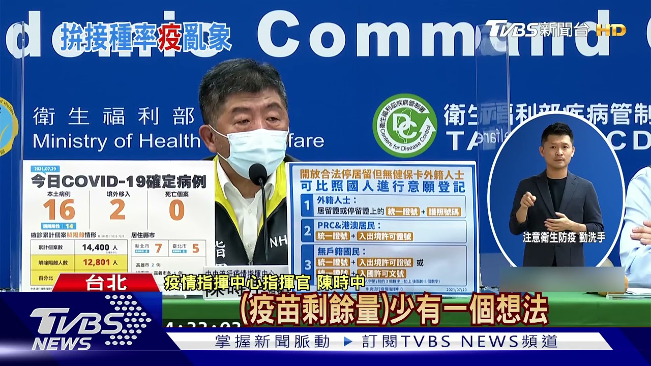 多縣市喊疫苗不夠 陳時中籲:照計畫名單打