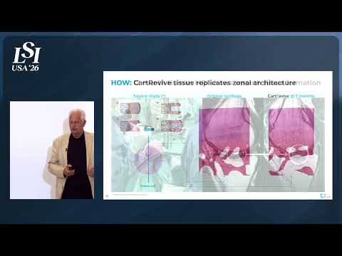 Leo Smit, Hy2Care - Cartilage repair hydrogel implant for joint defects | LSI USA '26
