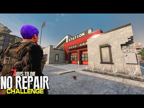 The BRAND NEW PLAN! | 7 Days to Die - NO REPAIR CHALLENGE (Ep 23)