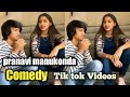 Pranavi manukonda.comedy Tik tok videos in Telugu