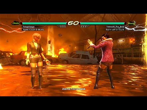 02 Alisa Bosconovish vs Anna Willians (Tekken6_The_Best) - Tekken 6 ( Uchiha x24 ) Gameplay Online