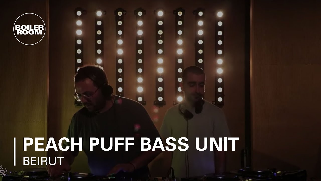Peach Puff Bass Unit - Boiler Room Beirut