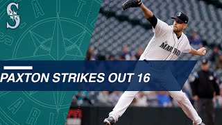 James Paxton strikes out a career-high 16 vs. Oakland