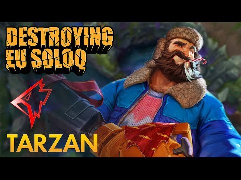 Destroying EU SoloQ: Griffin Tarzan - Graves Jungle - KDA 19/4/8