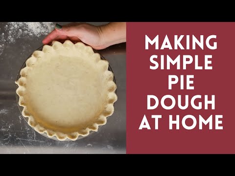 Perfect Flaky Pie Crust By Hand