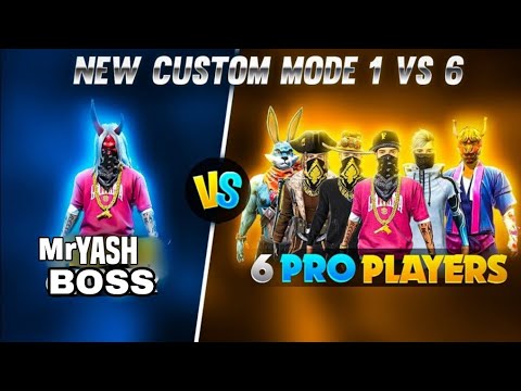 MR YASH BOSS VS PRO PLAYERS /👽🔥❤