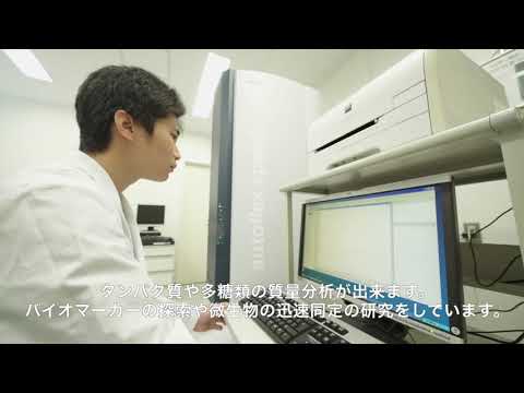マトリックス支援レーザ／食品生命科学科