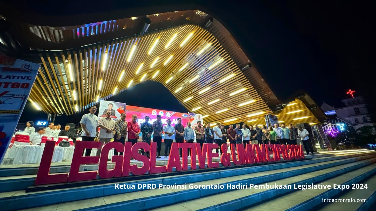 Legislativ SulutGo Expo 2024 Resmi Dibuka, Paris Jusuf : Jaga Nama Gorontalo