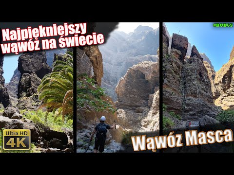 Teneryfa - Wąwóz Masca i klify Los Gigantes